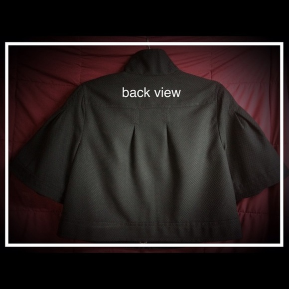 Apt. 9 black cropped jacket - Picture 2 of 4